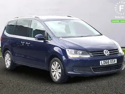 Blue Used 2018 VW Sharan SE MPV | £19,099 (Fair price)