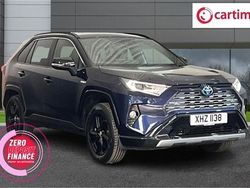 Blue Used 2019 Toyota RAV4 SUV | £21,399 (Fair price)