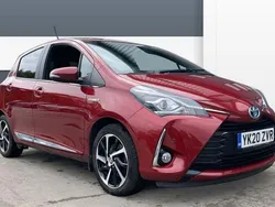 Red Used 2020 Toyota Yaris Hybrid Hatchback | £13,196 (Good price)