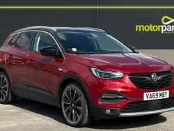 Hot red premium Used 2020 Vauxhall Grandland X Ultimate SUV | £14,850 (Fair price)