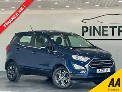 Blue Used 2019 Ford Ecosport Zetec SUV | £8,699 (Fair price)