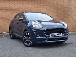 Blue Used 2022 Ford Puma Gen-E Titanium Hatchback | £14,698 (Good price)