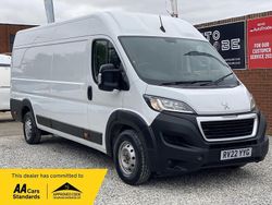 White Used 2022 Peugeot Boxer S Van | £9,990 (Fair price)