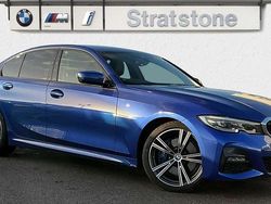 Blue Used 2021 BMW 330 M Sport Sedan | £27,150 (Fair price)
