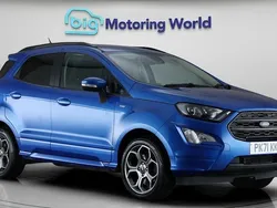 Blue Used 2021 Ford Ecosport ST-Line SUV | £10,800 (Good price)