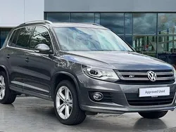 Grey Used 2015 VW Tiguan R-line SUV | £12,618 (Fair price)