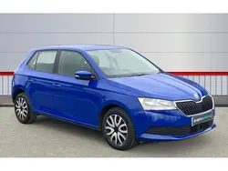 Blue Used 2021 Skoda Fabia Hatchback | £10,510 (Good price)