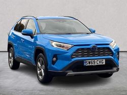 Blue Used 2020 Toyota RAV4 Estate | £23,499 (Fair price)
