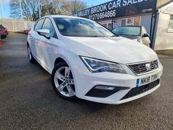 White Used 2018 Seat Leon FR Hatchback | £8,995 (Fair price)