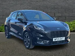 Black Used 2021 Ford Puma Gen-E ST-Line SUV | £13,995 (Fair price)