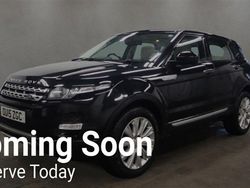 Santorini black Used 2015 Land Rover Range Rover evoque Prestige SUV | £12,495 (A bit pricey)