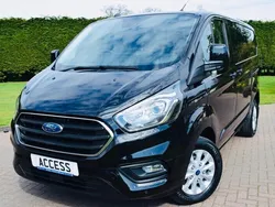 Black Used 2023 Ford Transit Custom Limited | £21,995 (Expensive)