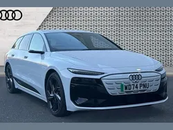 White Used 2025 Audi S6 e-tron Comfort Sedan | £68,990