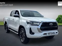 White Used 2023 Toyota HiLux Pickup | £33,500 (Super price)