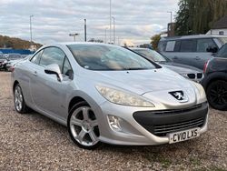 Silver Used 2010 Peugeot 308 CC Allure Cabriolet | £1,490 (A bit pricey)