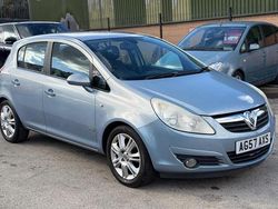 Blue Used 2008 Vauxhall Corsa Design Edition Hatchback | £1,990 (Expensive)