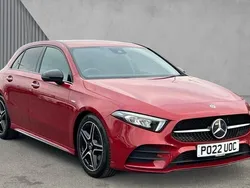 Red Used 2022 Mercedes A200 AMG Line Premium Hatchback | £21,275 (Fair price)