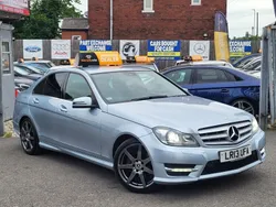 Silver Used 2013 Mercedes C250 AMG Sedan | £4,495 (Good price)