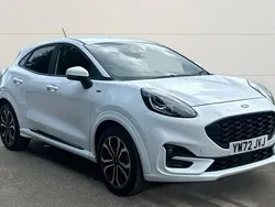 White Used 2022 Ford Puma ST-Line Hatchback | £18,769 (Fair price)