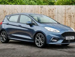 Blue Used 2018 Ford Fiesta ST-Line Hatchback | £11,795 (Fair price)