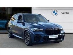 Blue Used 2022 BMW X5 M Sport SUV | £46,950 (Good price)