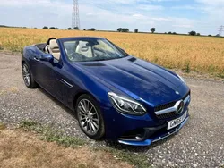 Blue Used 2016 Mercedes SLC200 AMG line Cabriolet | £18,795 (Fair price)