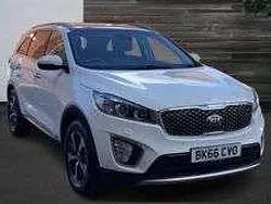 White Used 2016 Kia Sorento 3 SUV | £13,999 (Fair price)