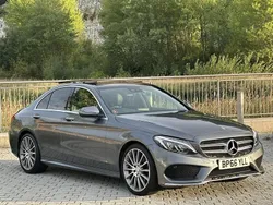 Grey Used 2016 Mercedes C220 AMG line Sedan | £15,990 (Fair price)