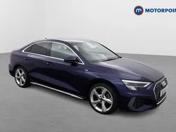Blue Used 2023 Audi A3 S-Line Sedan | £26,699 (Fair price)
