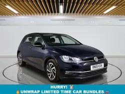 Black Used 2019 VW Golf VII Match Hatchback | £10,099 (Fair price)
