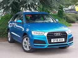 Blue Used 2018 Audi Q3 S-Line SUV | £13,698 (Fair price)