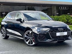 Black New 2025 Audi S3 Sportback Black Edition Hatchback | £42,950