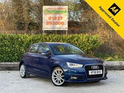 Blue Used 2018 Audi A1 Sportback S-Line Hatchback | £8,399 (Fair price)