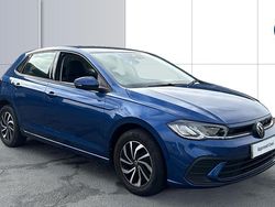 Blue Used 2023 VW Polo Life Hatchback | £16,356 (Fair price)