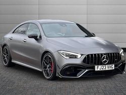 Mountain grey Used 2023 Mercedes CLA45 AMG Sedan | £45,550 (Fair price)