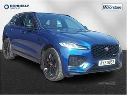 Blue Used 2022 Jaguar F-Pace R-Dynamic SUV | £33,995 (Fair price)