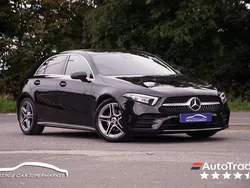 Black Used 2021 Mercedes A180 AMG line Hatchback | £16,299 (Fair price)