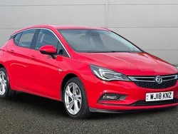 Red Used 2018 Vauxhall Astra SRi Hatchback | £8,490 (Fair price)