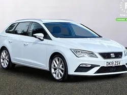 White Used 2019 Seat Leon FR Sport Estate | £10,799 (Fair price)