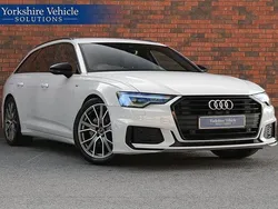 White Used 2021 Audi A6 Black Edition Estate | £24,989 (Good price)