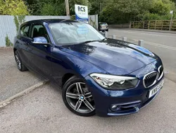 Blue Used 2016 BMW 118 Sport Line Hatchback | £9,899 (Fair price)