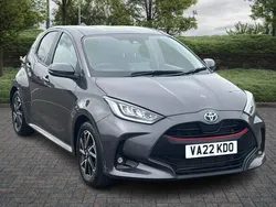 Grey Used 2022 Toyota Yaris Hybrid Design Hatchback | £17,985 (Fair price)
