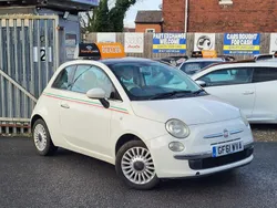 White Used 2011 Fiat 500 Lounge Hatchback | £2,495 (Good price)