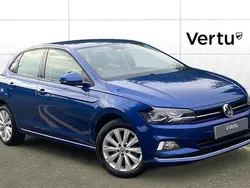 Blue Used 2019 VW Polo SEL Hatchback | £13,802 (Fair price)