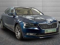 Lava blue metallic Used 2018 Skoda Superb LAURIN & KLEMENT Hatchback | £16,500 (Good price)
