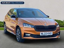 Orange Used 2022 Skoda Fabia Monte Carlo Hatchback | £16,575 (Fair price)