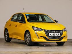 Yellow Used 2022 Peugeot 208 Active Premium Hatchback | £12,998 (Fair price)
