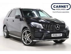 Black Used 2016 Mercedes GLE350 AMG Line Premium Estate | £18,590 (Fair price)