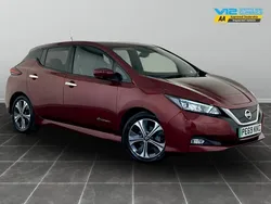 Red Used 2019 Nissan Leaf Tekna Hatchback | £7,295 (Good price)