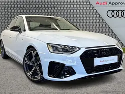 White Used 2024 Audi A4 Black Edition Sedan | £28,800 (Fair price)